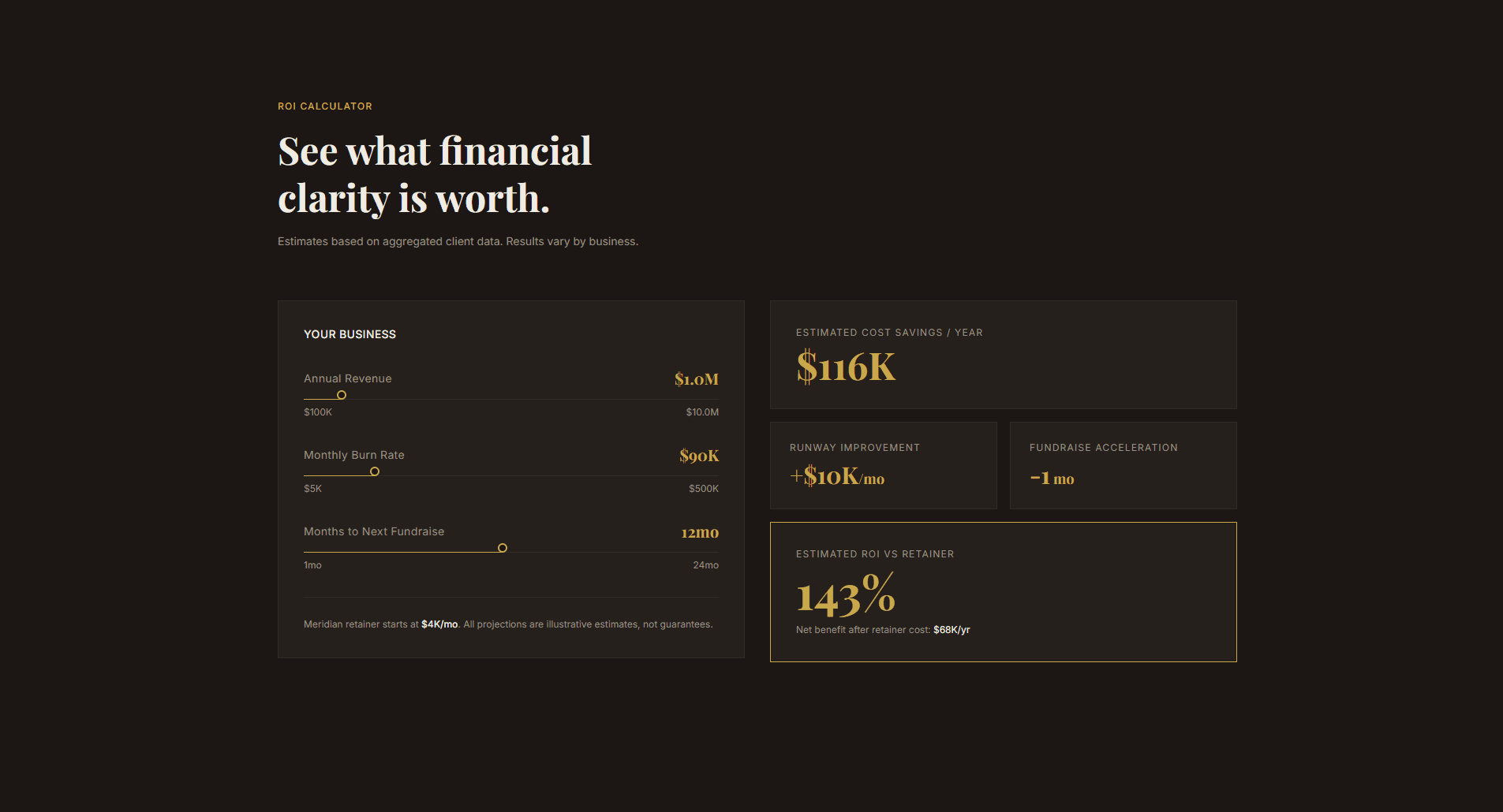 Meridian Advisory screenshot 2
