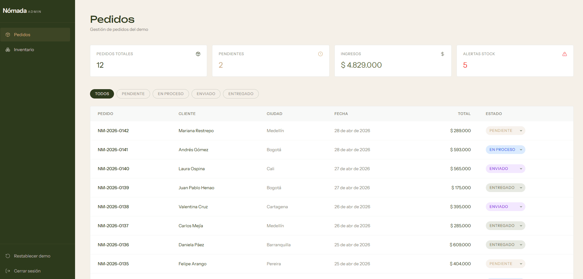 Nómada Store screenshot 4